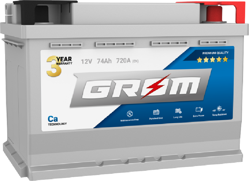 45Ah GROM PREMIUM 450A LB1 R+