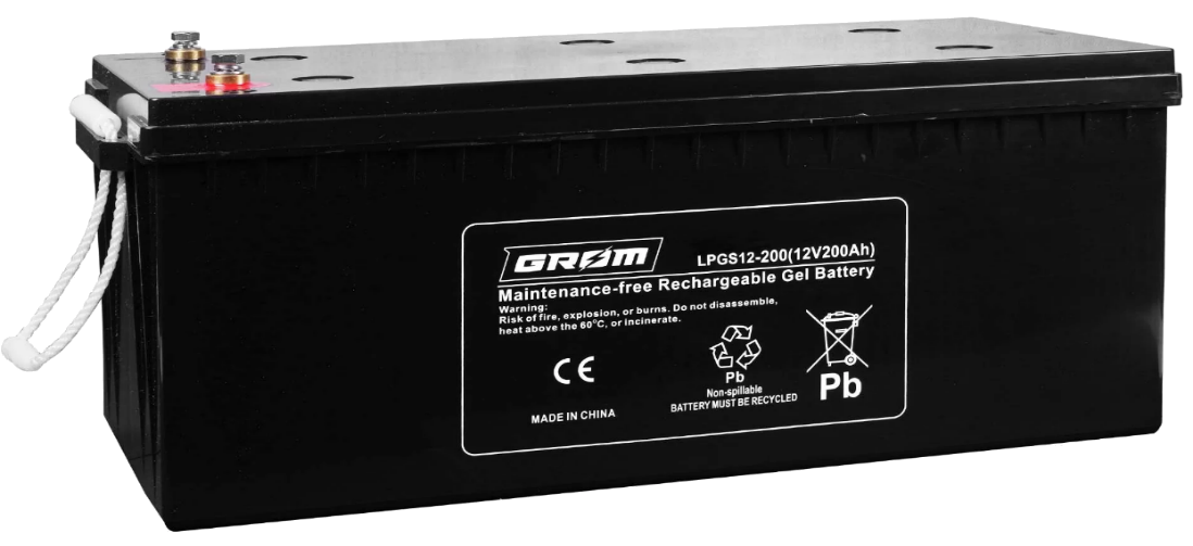 200AH GROM Industrial GEL